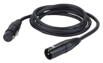 AH Cables KDMX10 DMX Verbindingskabel [1x XLR-stekker - 1x XLR-bus] 10.00 m