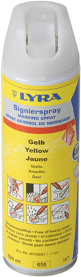 Meister markeerspray geel 500ml - wu9448500