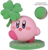 Kirby Fluffy Puffy Figure - Kirby with Four Leaf Clover - thumbnail