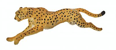 Safari speeldier cheetah junior 15 x 5 cm bruin