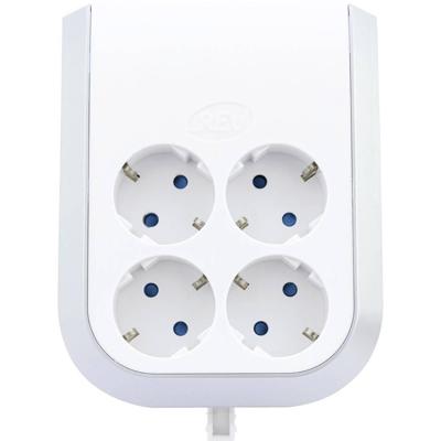 REV 0020340112 4-voudig Stopcontactsplitter Wit REV 0020340112 4-voudig Stopcontactsplitter Wit