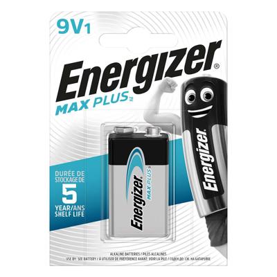 Energizer Max Plus 9V batterij (blok) Alkaline 9 V 1 stuk(s)