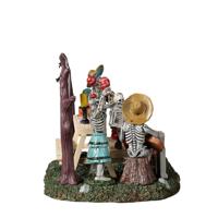 Lemax day of the dead party tafereel Spooky Town 2022 - thumbnail