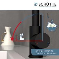 Schütte Keukenkraan VITAL (Zwart mat) - thumbnail