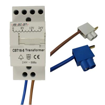 SEP beltransformator uitbreidingset BT16+ inclusief snoer en uitbreidingsblokjes