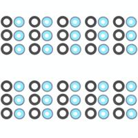 10 PCS Back Camera Lens for Samsung Galaxy A52 5G SM-A526 - thumbnail