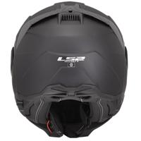LS2 opklaphelm "ff910 advant ii solid". helmet ff910 advant ii solid xxl matt black - thumbnail