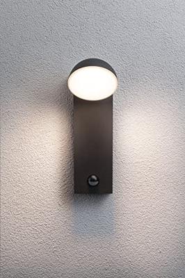 Paulmann Puka PIR 94739 Buitenlamp (wand) LED 8.5 W Antraciet