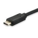 Equip USB 2.0 kabel B->C m/1, 0m Type C polybag - thumbnail