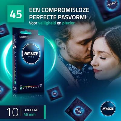 MySize 45 - Smallere Condooms 10 stuks - thumbnail