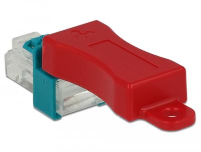 Delock 86425 RJ45 Secure Clip met plugset 6 stuks