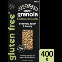 Eat Natural Super Granola Boekweit, Zaden & Honing 400 g bij Jumbo - thumbnail