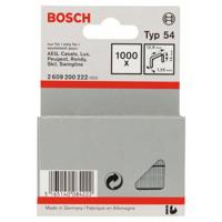 Bosch Accessories 2609200222 Nieten met plat draad Type 54 1000 stuk(s) Afm. (l x b) 14 mm x 12.9 mm - thumbnail