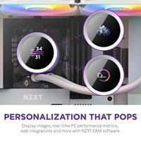 NZXT Kraken 240 RGB White - thumbnail