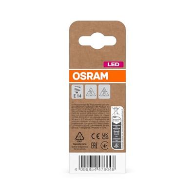 OSRAM HOMELIGHTING 4099854476648 LED-lamp Energielabel B (A - G) E14 2.5 W Warmwit (Ø x h) 45.00 mm x 45.00 mm 1 stuk(s)