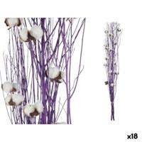 Boeketten Gift Decor Paars Lavendel Plantaardig Katoen 10 x 100 x 18 cm (18 Stuks) - thumbnail