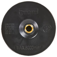 Makita Accessoires Steunschijf 125mm velcro - 743060-6 743060-6 - thumbnail