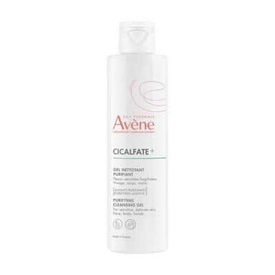Avène Cicalfate + Zuiverende reinigingsgel, Gevoelige geïrriteerde huid 200ml