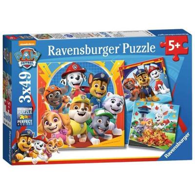 Legpuzzels van 3x49 stukjes - Klaar om te redden / Paw Patrol