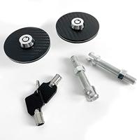 Motorkapslot OCC Motorsport OCCRC009 Zilverkleurig Zwart - thumbnail