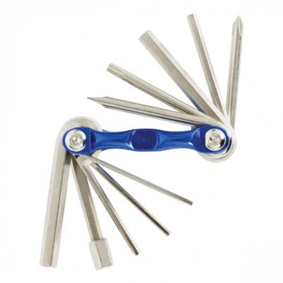 Dresco Fietsgereedschapset 11-delig blauw Dresco Fietsgereedschapset 11-delig blauw