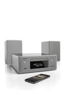 Denon CEOL N-11DABGYE2 DAB Compacte Installatie, Hifi-Versterker Met Luidspreker, Grijs - thumbnail