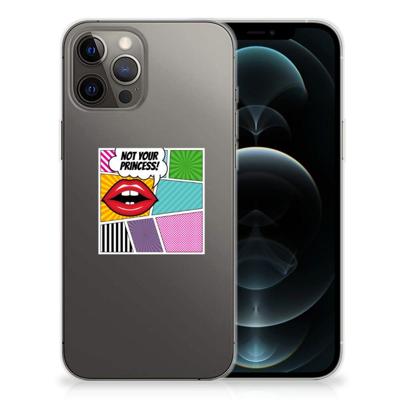 iPhone 12 Pro Max | Sillicone Back Cover | Popart Princess