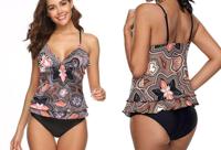 Tankini met zomerse print nu met korting in de sale - thumbnail
