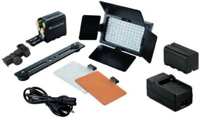 Falcon Eyes LED Lamp Set Dimbaar DV-160V-K2 incl. Accu