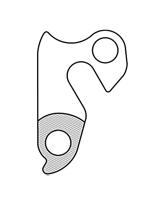 Union derailleurpad gh-022 met schroefset m8x0.75 - thumbnail