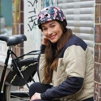 Melon helm urban active rose garden xxs-s - thumbnail