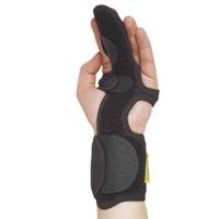Basko Vission Single Finger Splint - S - Universeel - Zwart - thumbnail