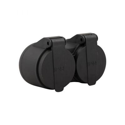 Enzo Tweeweg stekker randaarde zwart SWD horizontaa 6175904 Enzo Tweeweg stekker randaarde zwart SWD horizontaa 6175904