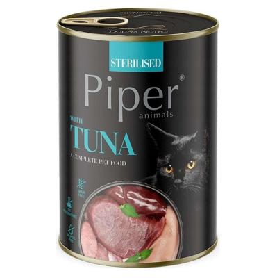DOLINA NOTECI Piper Sterilised with tuna - nat kattenvoer - 400g