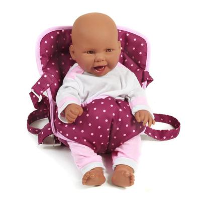 Poppen Draagzak - Dots Brombeere