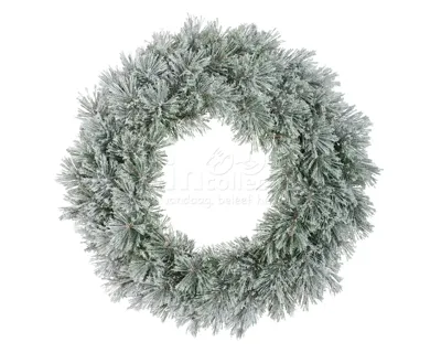 Kerstkrans Cashmere Frosted Ø63cm