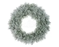 Kerstkrans Cashmere Frosted Ø63cm - thumbnail