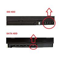 ROLINE Y-kabel 4 polig. HDD / 4x 4 pol. HDD (hoek), 0,45 m - thumbnail