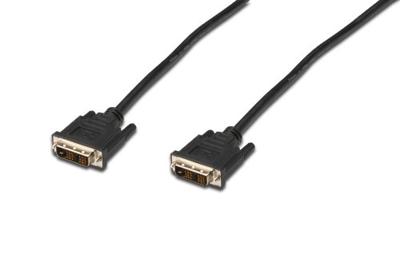Digitus AK-320107-020-S 2.0m DVI(18+1) Mannelijk - DVI(18+1) Mannelijke DVI Aansluitkabel - Zwart