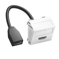 OBO Bettermann 6104838 Afdekking Multimediadrager (b x h x d) 45 x 45 x 26 mm 1 stuk(s) Wit - thumbnail