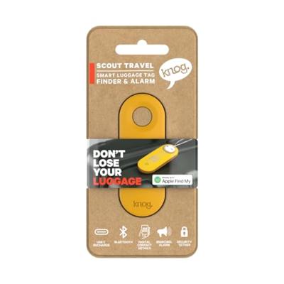 Knog Scout Travel Bagagelabel. Finder & Alarm voor Ios One Size