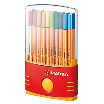 Set Viltstiften Stabilo POINT 88 Multicolour 20 Onderdelen (5 Stuks)