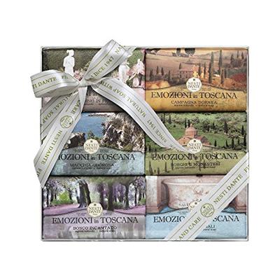 Nesti Dante emozioni geschenkset zeep 6x150gr. Nesti Dante emozioni geschenkset zeep 6x150gr.