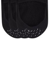 FALKE 3-paar unisex Footies die niet afzakken - Cool Kick - Kousenvoetjes voor dames en heren - Sokken in loafers - Anti-slip - thumbnail