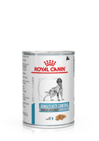 Royal Canin Veterinary Sensitivity Control kip met rijst natvoer hond (paté) 1 tray (12 x 410 g) - thumbnail
