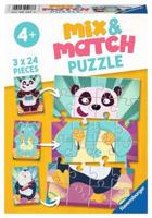 Ravensburger Rockende dieren 3x24 stukjes - thumbnail