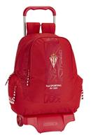 Schoolrugzak met Wielen 905 Real Sporting de Gijón Rood - thumbnail