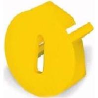WAGO 283-400 Vingerbeschermingsafdekking Geel 100 stuk(s) - thumbnail