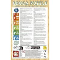 Set met 2 houten puzzels Disney® Animal Friends Leeuwenkoning + Het jungleboek EDUCA bunt - thumbnail