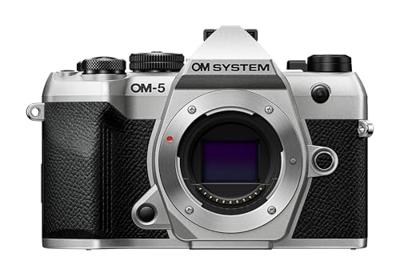 OM SYSTEM OM-5 Mark II body zilver